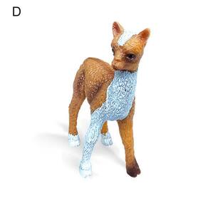 Farfi Animal Modelo Bonito Forma Realista Crianças Sólidas