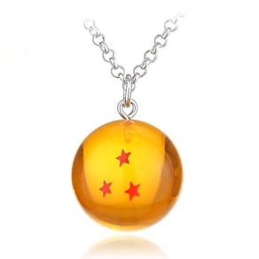 Dragon Ball 1234567 Estrela Colar Pingente Animação Criativa
