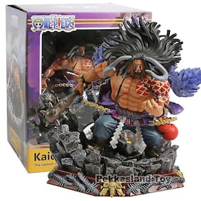 Kaido O Capitão De Todas As s E Piratas Pvc Figura Colle