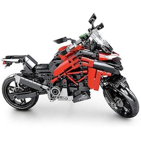 V4r Motocicleta Racing Adesivos Building Block Tijolos Classic