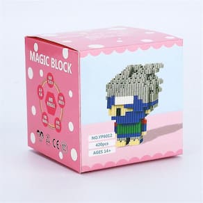 Blocos de construção de brinquedos armazenam pequenas partículas de alta dificuldade Pu