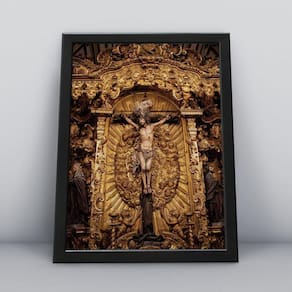 Quadro Religião Cristã 055 - 20x30cm - Quadros TAC