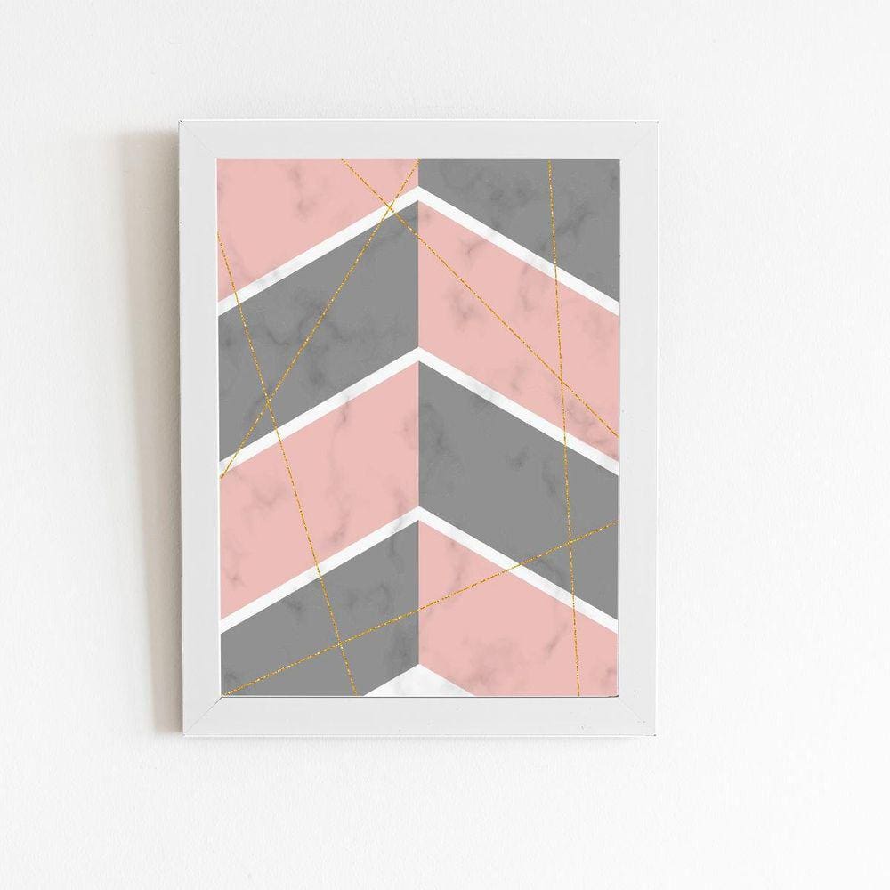 Quadro Decorativo 60x40cm Moldura Frontal - Alta Qualidade