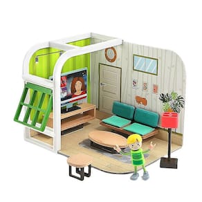 Casa de bonecas Toy Girl Menina Princesa Casa Play House Gi