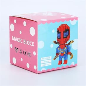 Blocos de construção de brinquedos armazenam pequenas partículas de alta dificuldade Pu