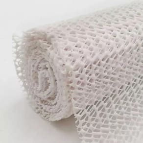 Borracha Antiderrapante Artesanato 30cm com 1.5 Metro Branca