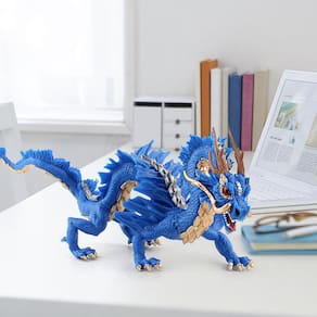 Estatuetas misteriosas de Loong Home Decorate para estante Compu