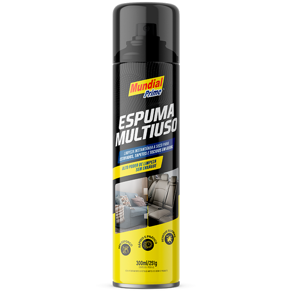Limpa Estofados Geral Automotivo Banco Sofa Espuma Magica 300Ml