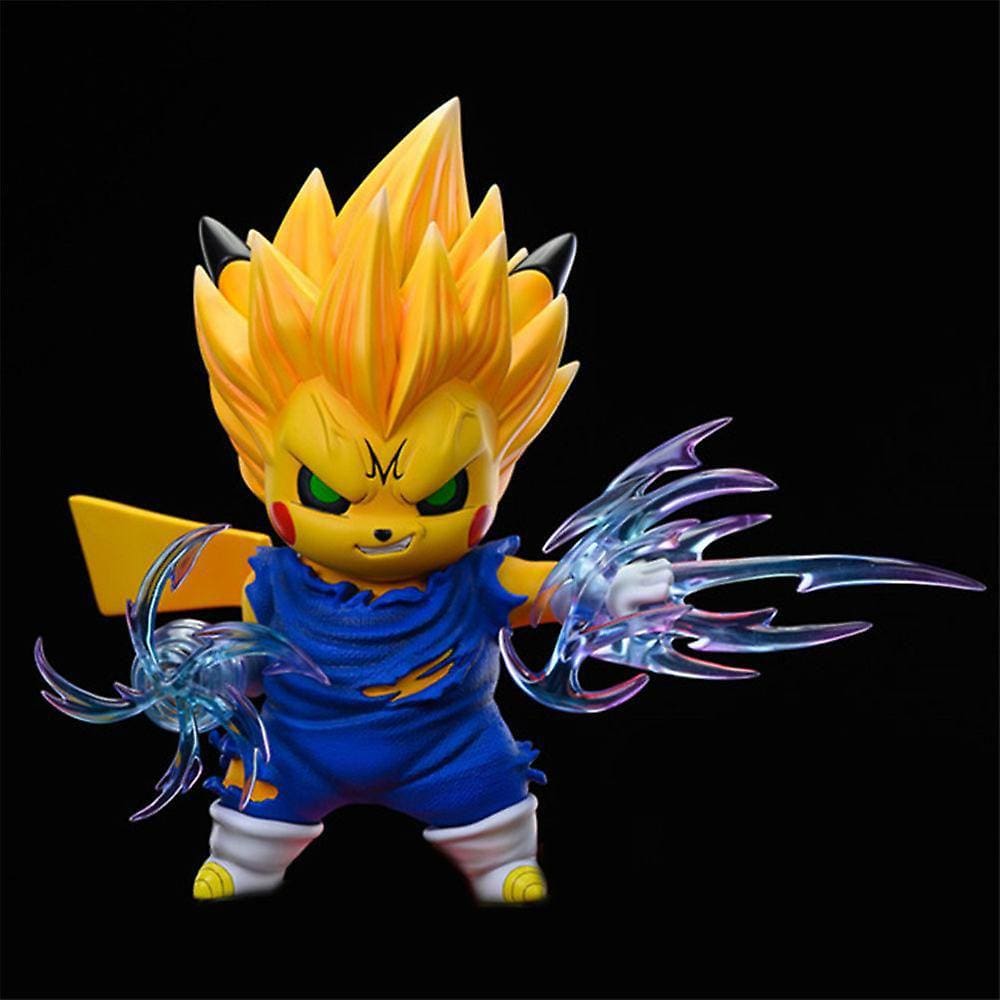 Anime Dragon Ball Z Figuras 19CM Filho Goku Vegeta Trunks Pai e