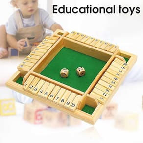 Crianças Madeira Quatro Flop Jogo Flop Toy Match Jogo Intelectual