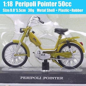 1/18 Escala Atlas Piaggio Ciao Italia Tricolore Grillo Bravo