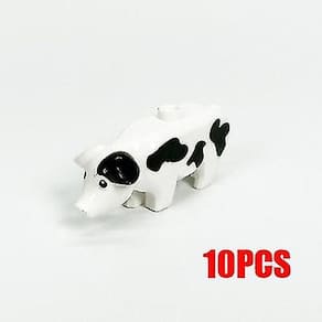 Mini Farm Creator Building Blocks Brinquedos Para Crianças Moc Peças Tr