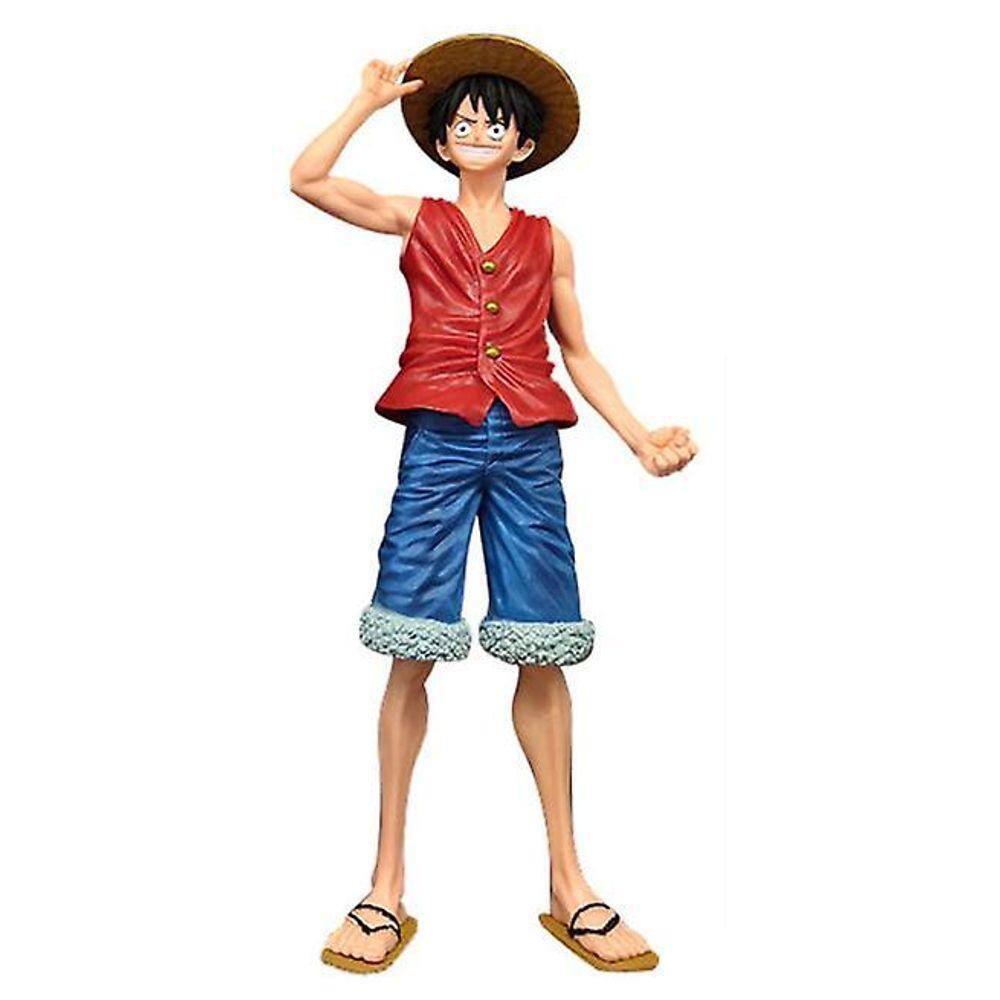 luffy kawai chibi fofo, anime de uma peça. desenho vetorial e arte doodle.  para ícone, logotipo, coleção e outros. 16552335 Vetor no Vecteezy