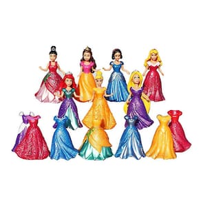 Cartoon Princesa Branca de Neve Sereia Cinderela Action Figure