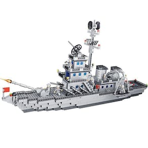 Destroier de mísseis compatível Lego Puzzle Educatio infantil