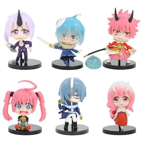 6pcs/set Harry Potter Figuras Anime Benimaru Shuna Figurines