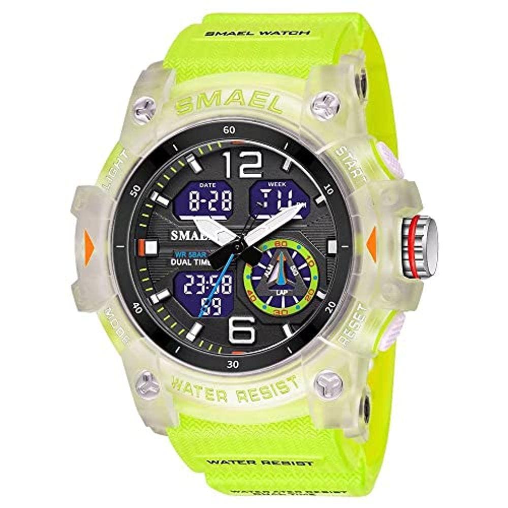 Relógios masculinos SMAEL Military Outdoor Wri Impermeável