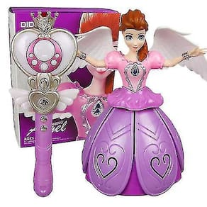 Controle Remoto Infravermelho Infantil Colorido Princesa Doll Wi