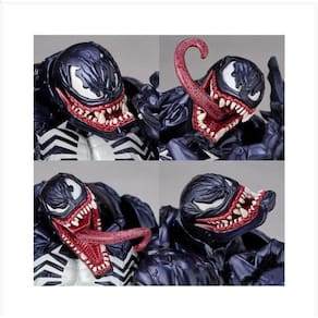 Marvel Spider-Man Venom Revoltech Série PVC Action Figure Toys Collection
