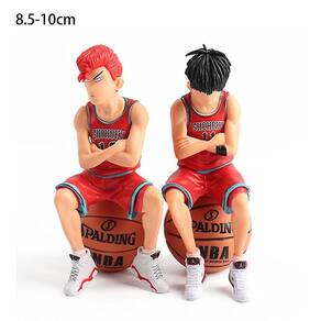1/2pcs Anime Slam Dunk Sakuragi Hanamichi Pvc Figuras de Ação