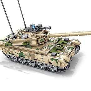Recarregamento de sangue de ferro Vt-4 Main Battle Tank Boy Diy Small P