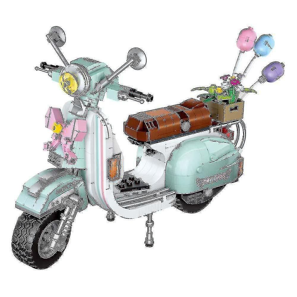 Yyh-mini blocos ovelha moto 673pcs interessante / exposição sma