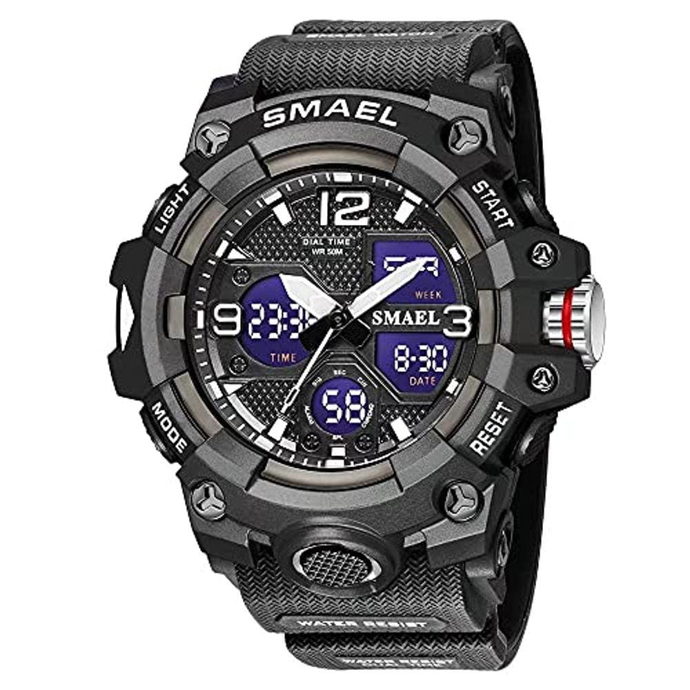 Relógios masculinos SMAEL Military Outdoor Wri Impermeável