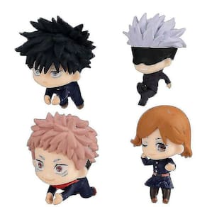 4pcs Anime Jujutsu Kaisen Gojo Satoru Kugisaki Figura