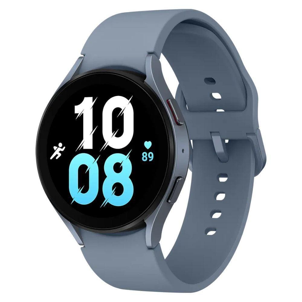 Usado: Galaxy Watch5 BT 44mm Azul Safira Muito Bom - Trocafone