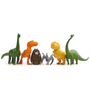 12pcs/lote O Bom Dinossauro Arlo Figura Modelo de Brinquedo