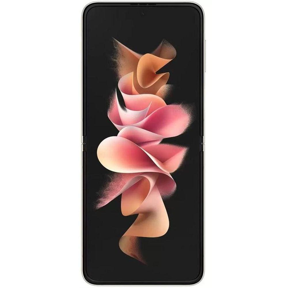 Usado: Samsung Galaxy Z Flip3 128GB 5G Creme Muito Bom - Trocafone