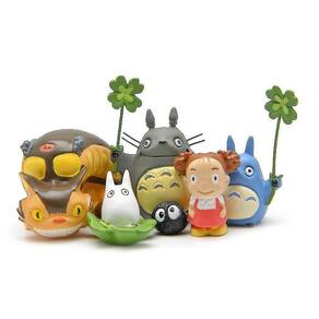 5pcs Meu Vizinho Totoro Figura Hayao Miyazaki Mei Mini Figura