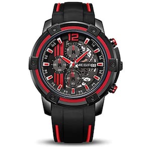 Relógios esportivos MEGIR Chronograph para homens, Fashion W