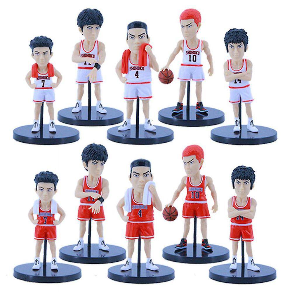 10pcs slam dunk figura modelo de brinquedo