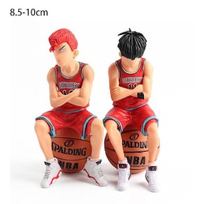 1/2pcs Anime Slam Dunk Sakuragi Hanamichi Pvc Figuras de Ação