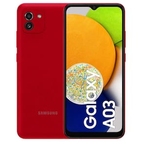 Usado: Samsung Galaxy A03 64GB 4GB RAM Vermelho Muito Bom - Trocafone