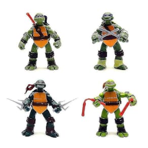 Ninja Turtles Set De 4 Pcs Action Figure Ninja Turtles Toyse
