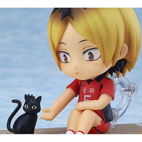 10cm Haikyu Anime Figures Hinata Shoyo #461 Kageyama Tobio #489 Oikawa Tooru #563 Kozume Kenma #605 Action Figma Cute Toys Sport Doll| Figuras de Ação