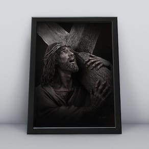 Quadros TAC Religião Cristã 040 - 20x30cm - MDF - Colorido