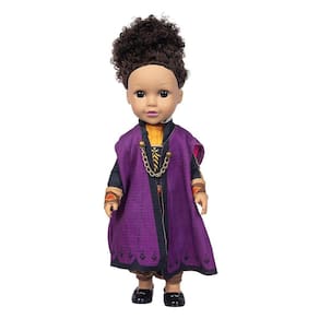 Cabelo encaracolado Boneca Bonita Simulação Boneca Boneca de Cabelo Encaracolado Bonito Brinquedo