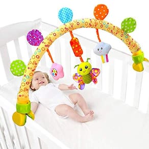 Caterbee Travel Arch Bassinet brinquedos para bebês e crianças,