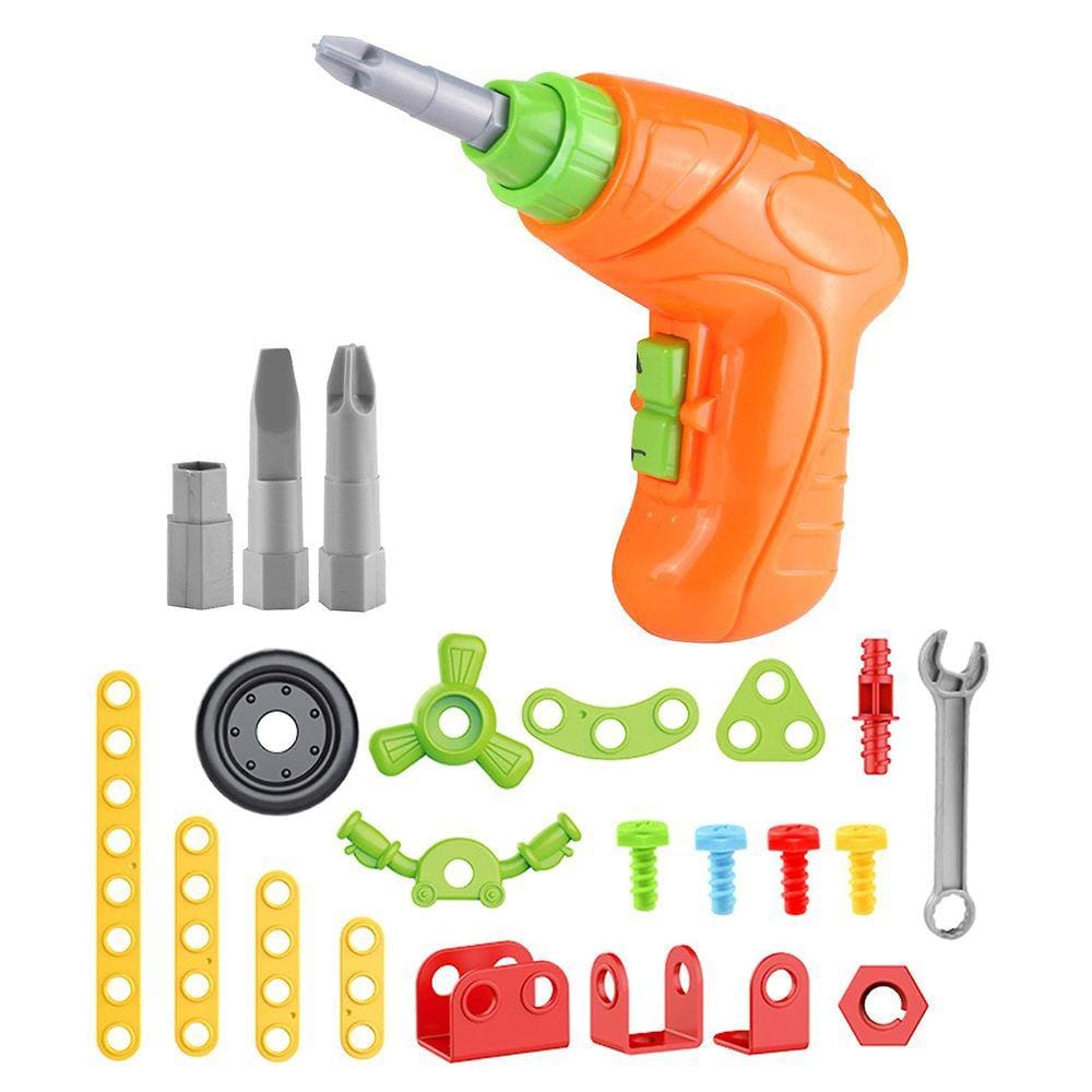 Diy Children Screw Assembly Machine Nut Building Blocks Crianças montando brinquedo