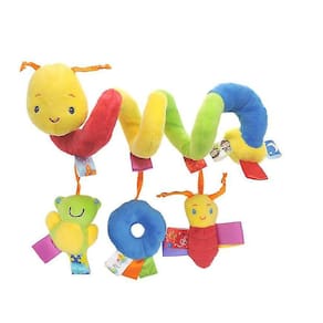 Brinquedos de atividade do bebê desenvolvimento precoce macio berço infantil carrinho de criança brinquedo espiral brinquedos de bebê pendurado brinqu