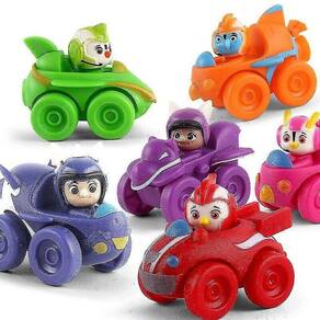 6pcs asa superior figuras 7cm scooter coleção de presentesmt