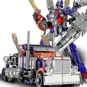 20cm Deformação Toy Optimus Prime Action Figure, Cool Abs R