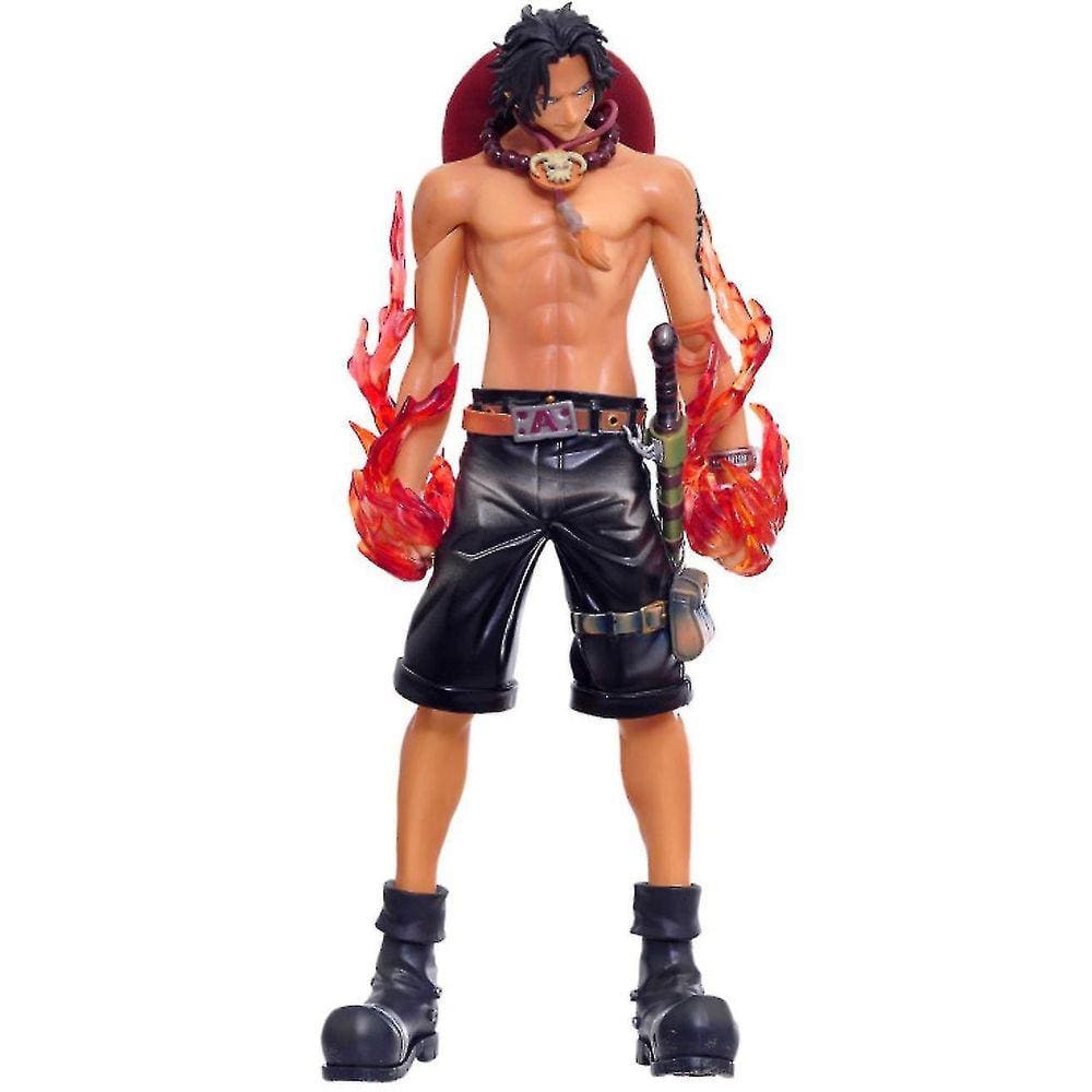 One Piece Ace Batalha Figura Toy 26cm