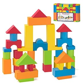 UNIH blocos de construção para crianças 1-3, blocos de espuma brinquedos assim