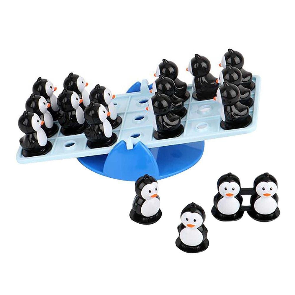 Quebra-cabeça Penguin Crossing Game Equilíbrio Pai-filho Jogo de tabuleiro interativo Feriado