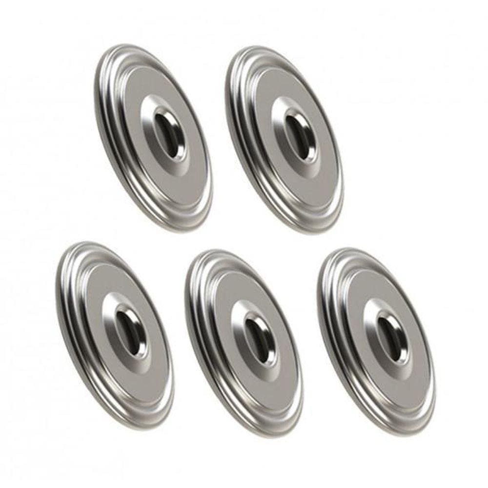 5 Dispositivos De Retorno Inox Encaixe 60Mm Para Piscina