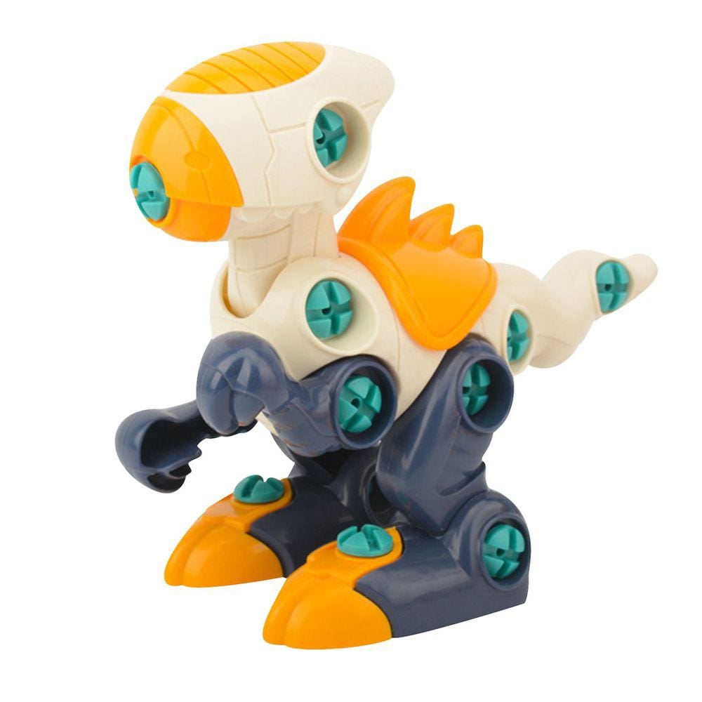 Brinquedo de dinossauro brinquedo de dino com haste de broca brinquedo educativo diy com ferramentas para crianças